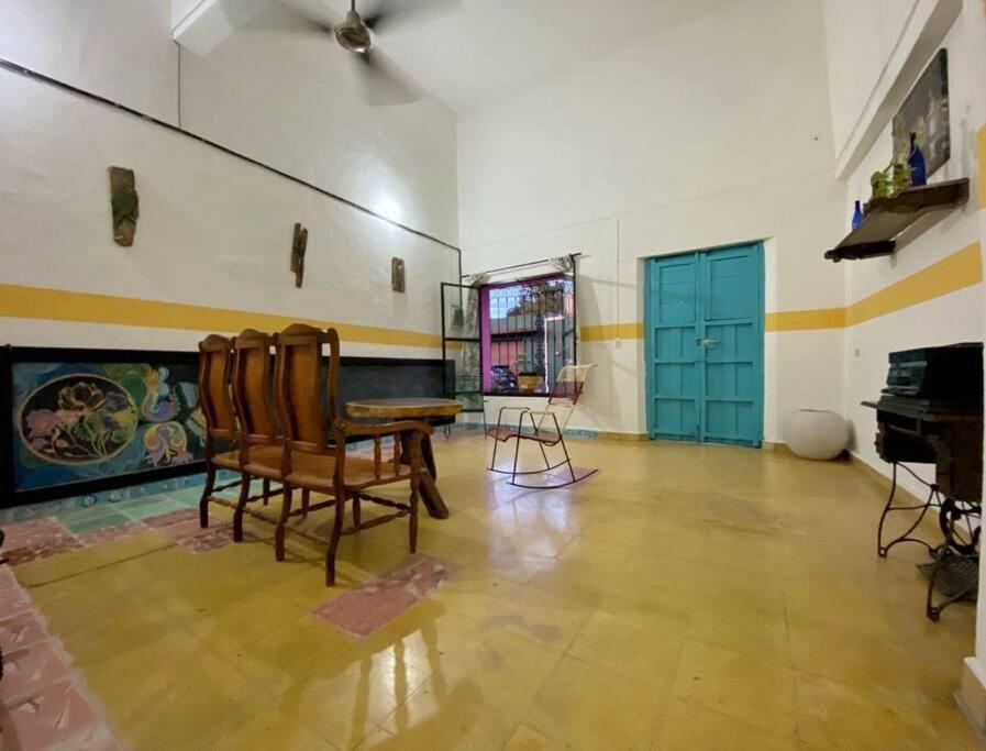 Gran Casa Colonial Equipada En El Centro De Valladolid. Villa Valladolid  Kültér fotó